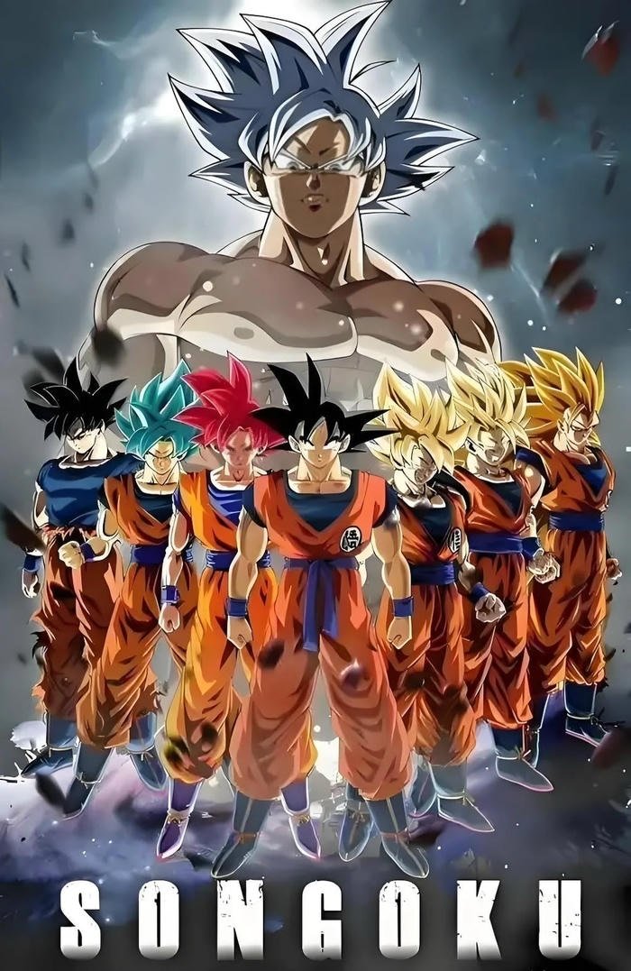 ảnh goku trong trang phục chiến binh