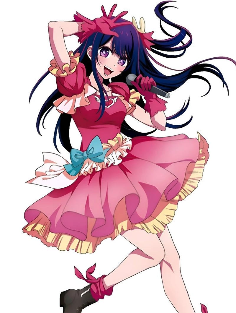 ảnh hoshino ai với kiểu tóc đặc trưng