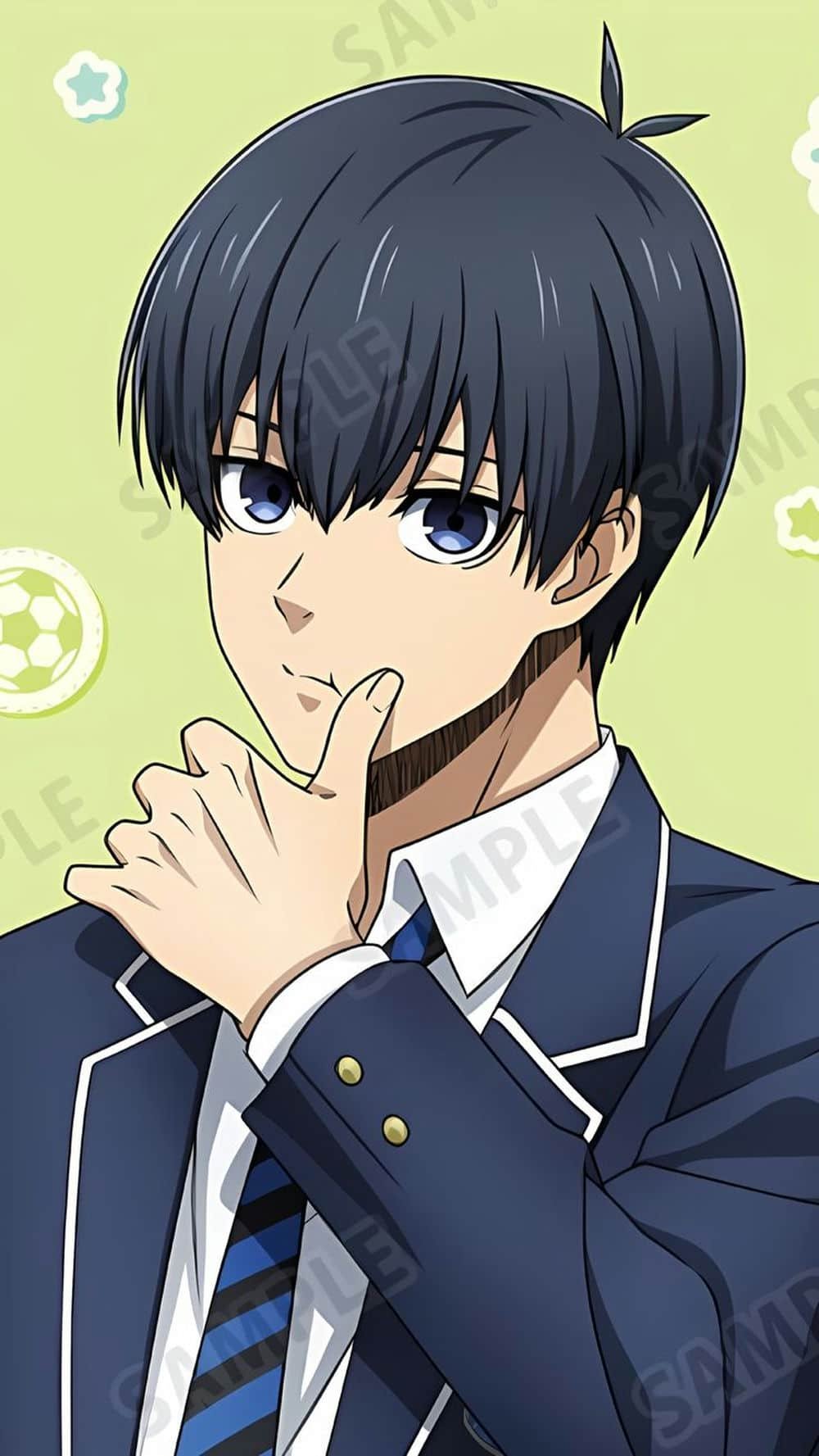 ảnh isagi ánh mắt quyết