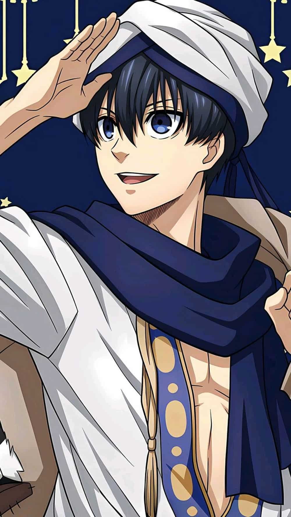 ảnh isagi giữa khung thành