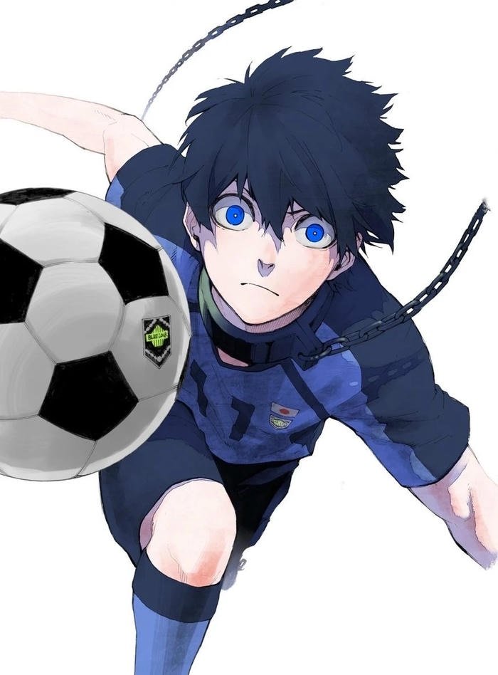 ảnh isagi với bóng đá