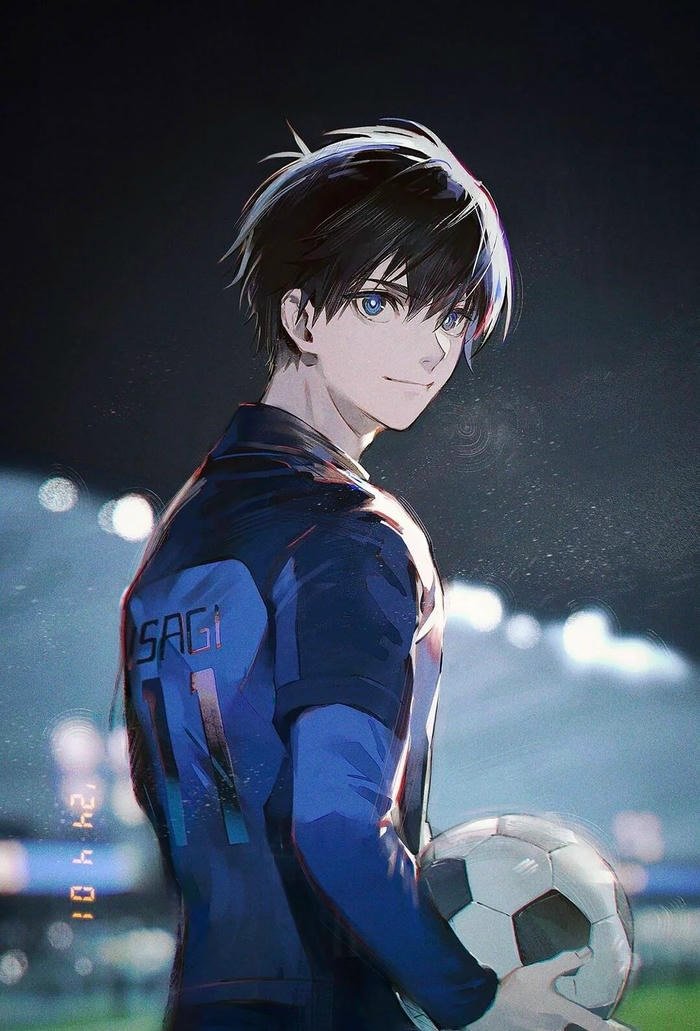 ảnh isagi với đồng đội