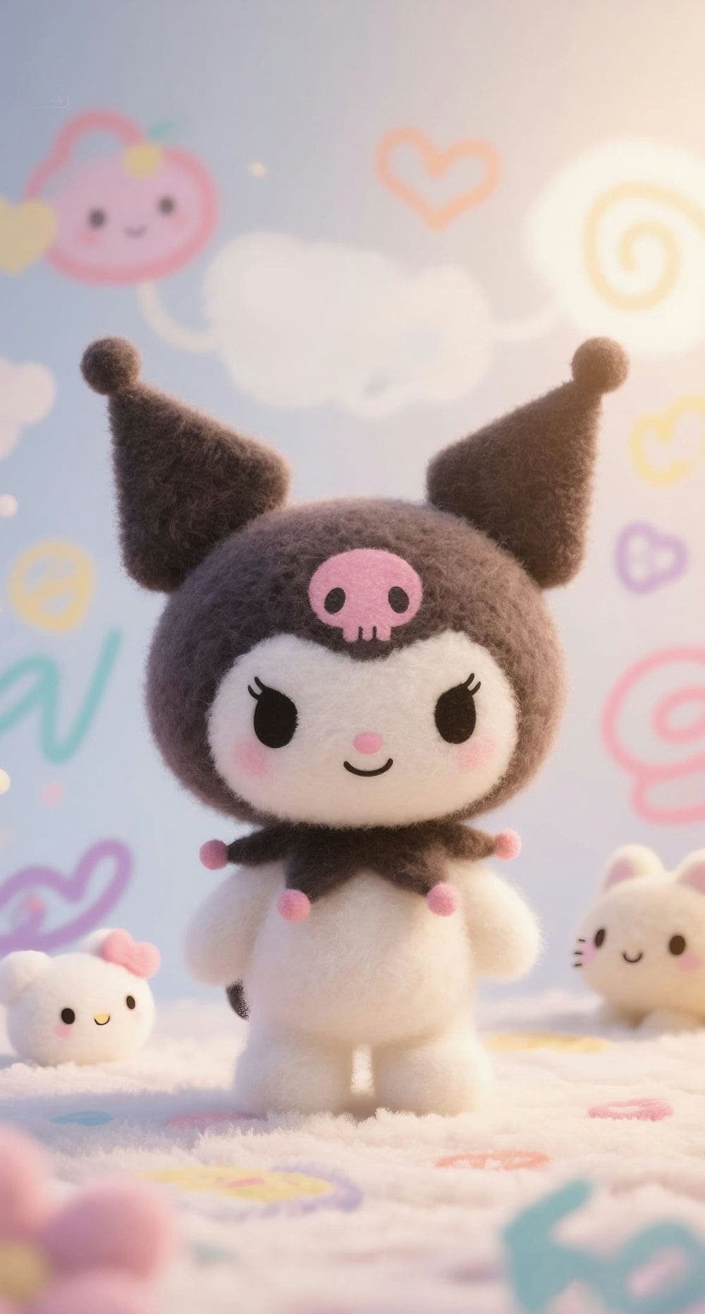 ảnh kuromi phong cách xinh