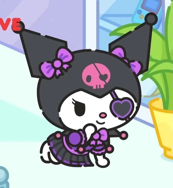 ảnh kuromi vẽ