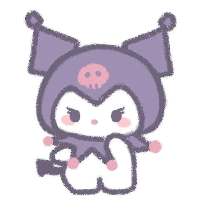 ảnh kuromi với chiếc mũ đặc biệt