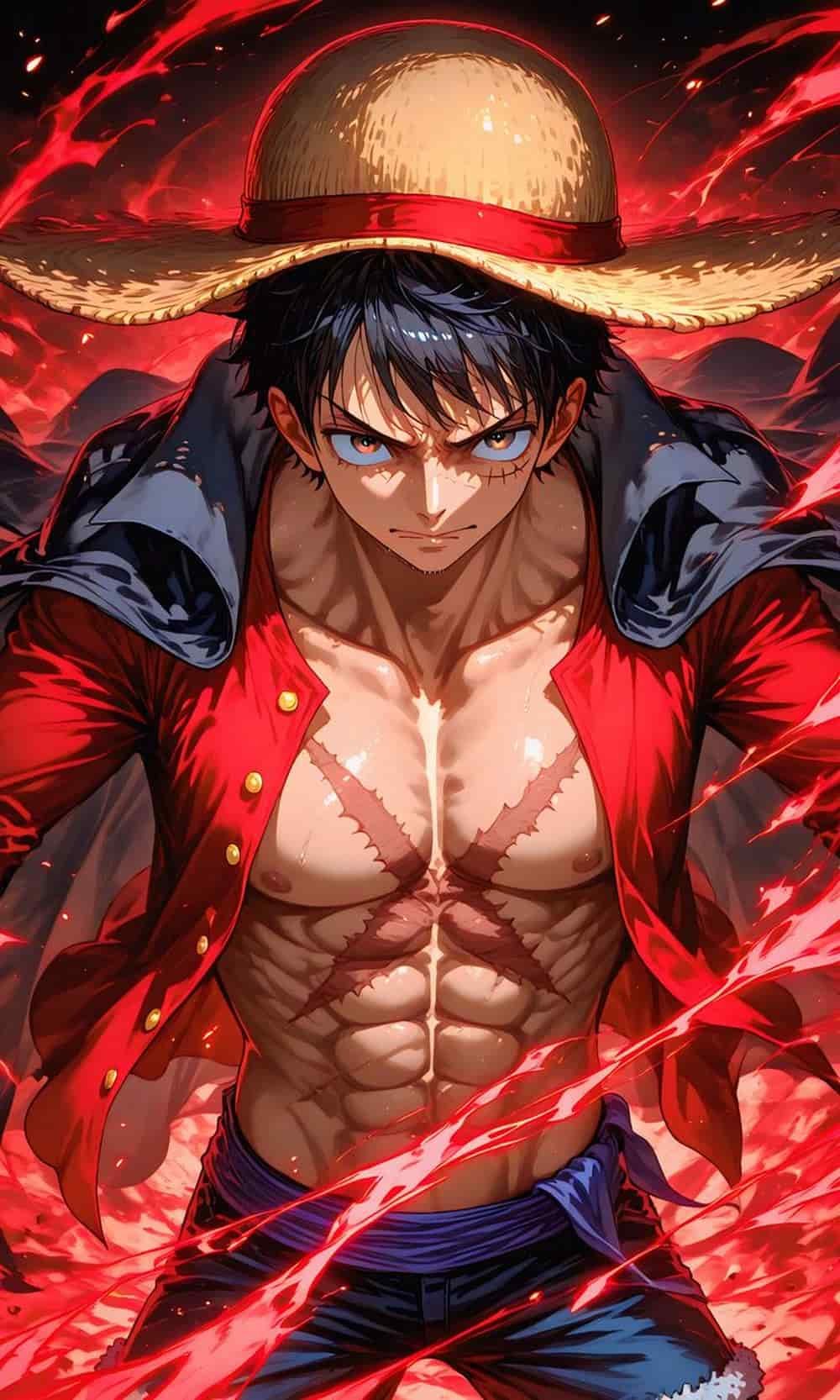 ảnh luffy nụ cười tươi