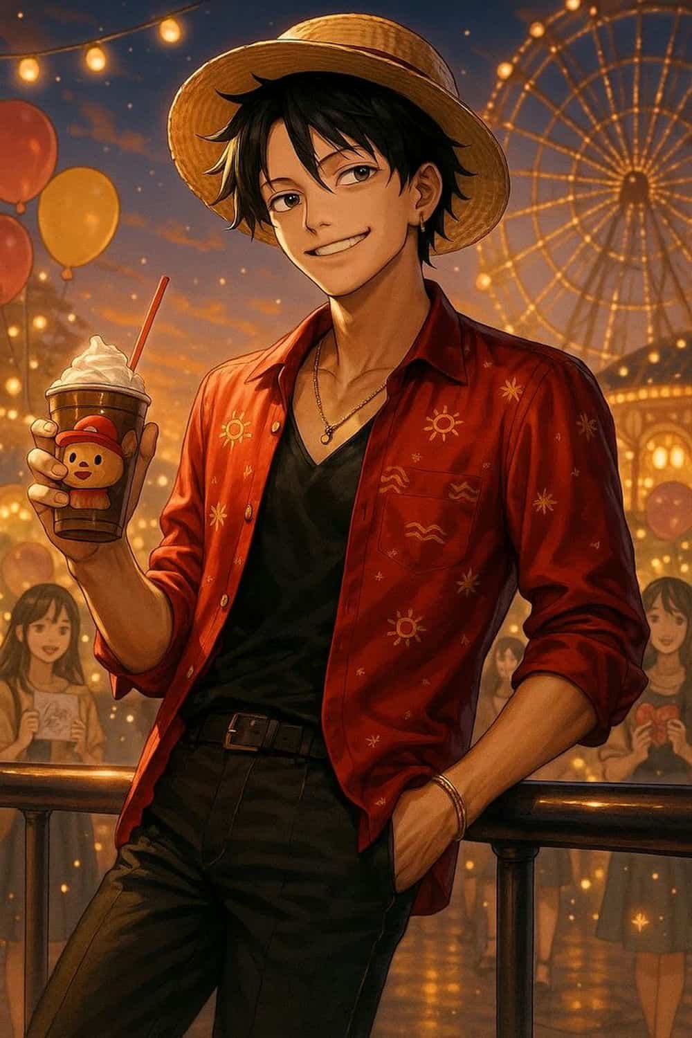 ảnh luffy phiên bản chibi