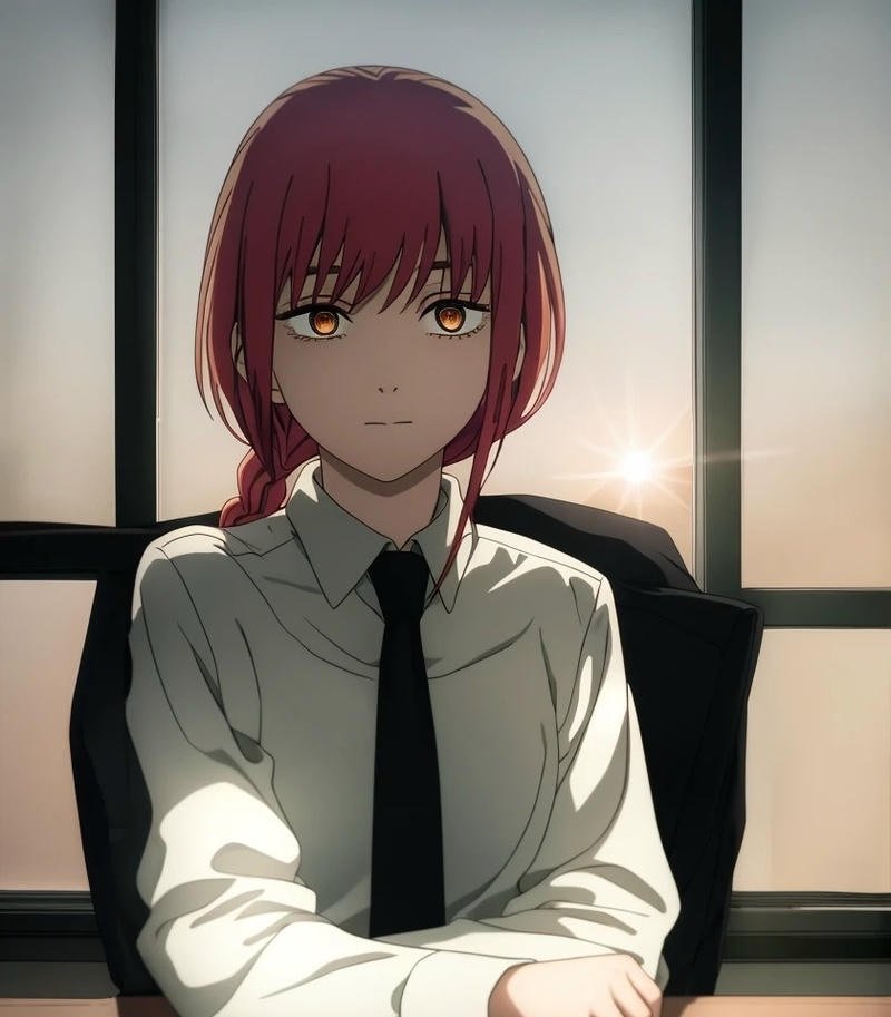 ảnh makima khi sử dụng quyền lực