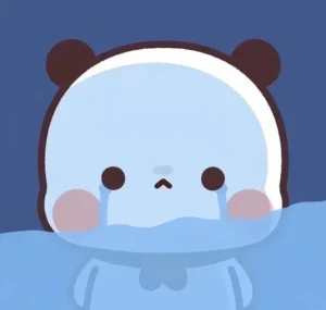 ảnh mèo chibi buồn