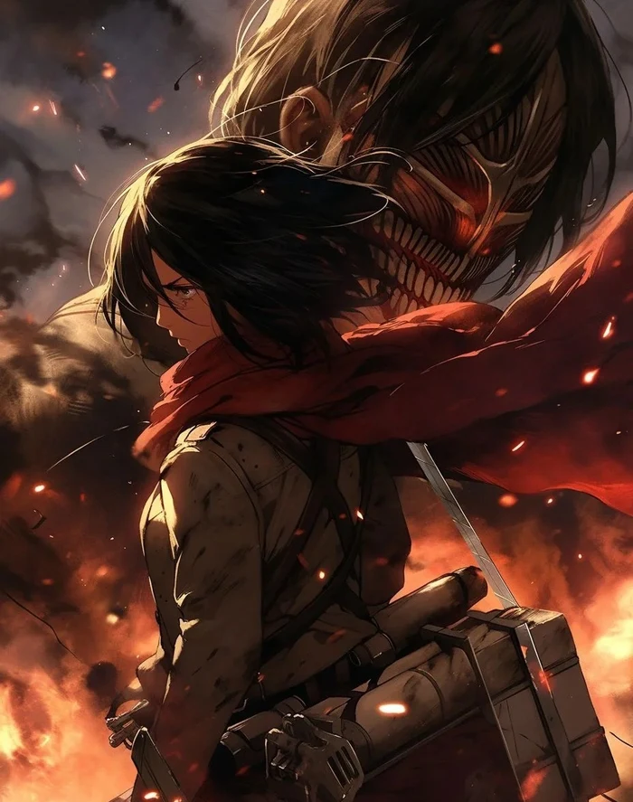 ảnh mikasa 17