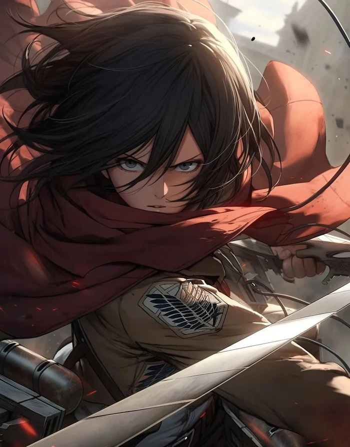ảnh mikasa 19