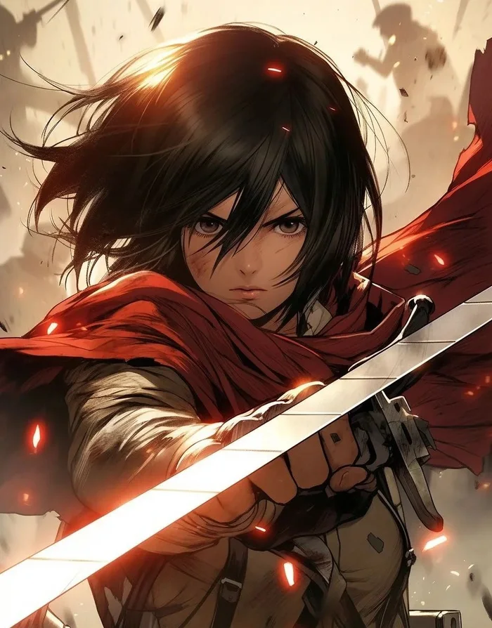 ảnh mikasa 20