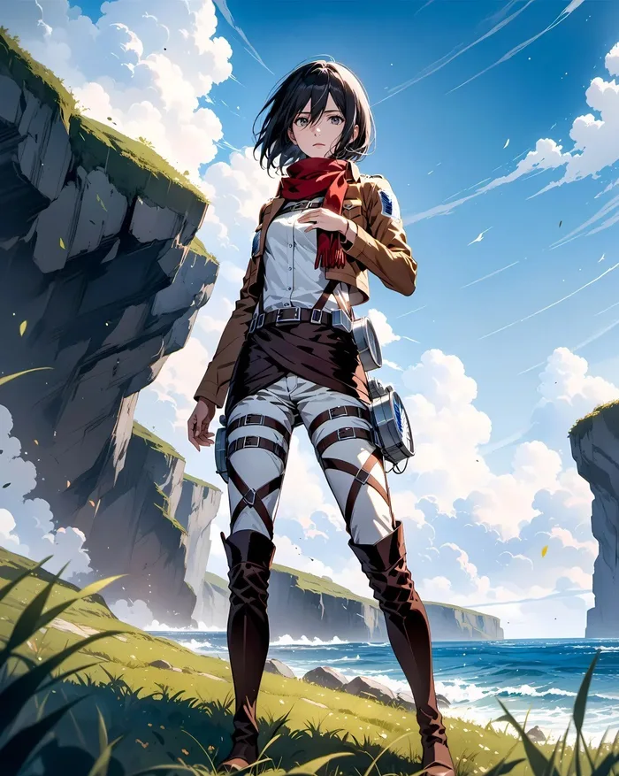 ảnh mikasa 24