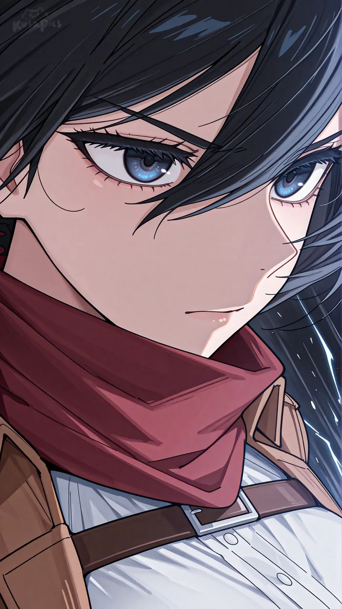 ảnh mikasa 4k