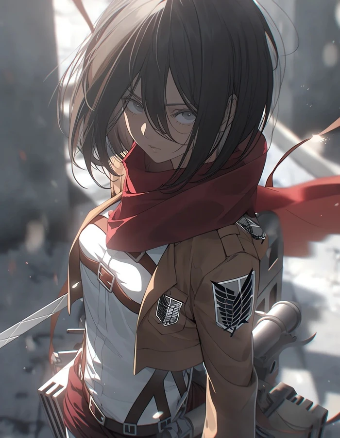 ảnh mikasa 9