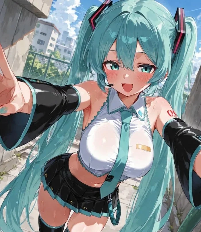 ảnh miku anime