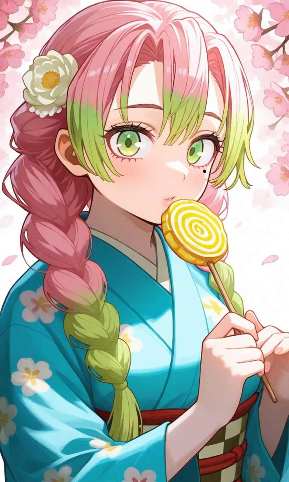 ảnh mitsuri biểu cảm ngọt