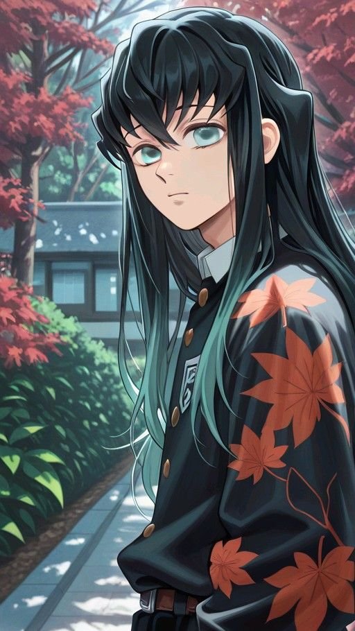 ảnh muichirou tạo dáng ngầu