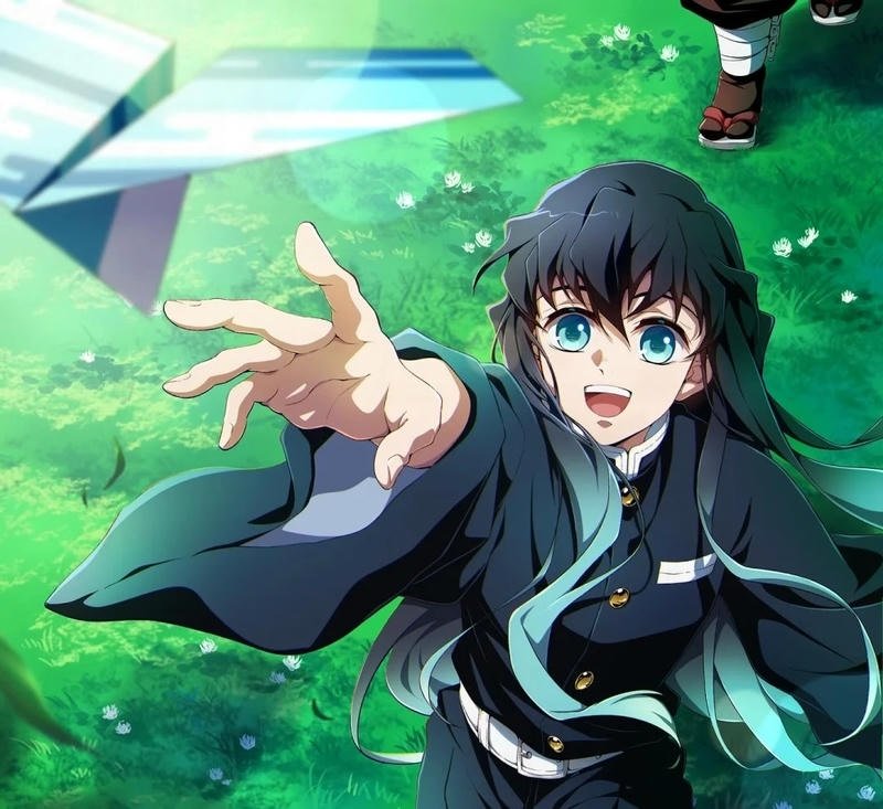 ảnh muichirou trong trang phục đặc trưng