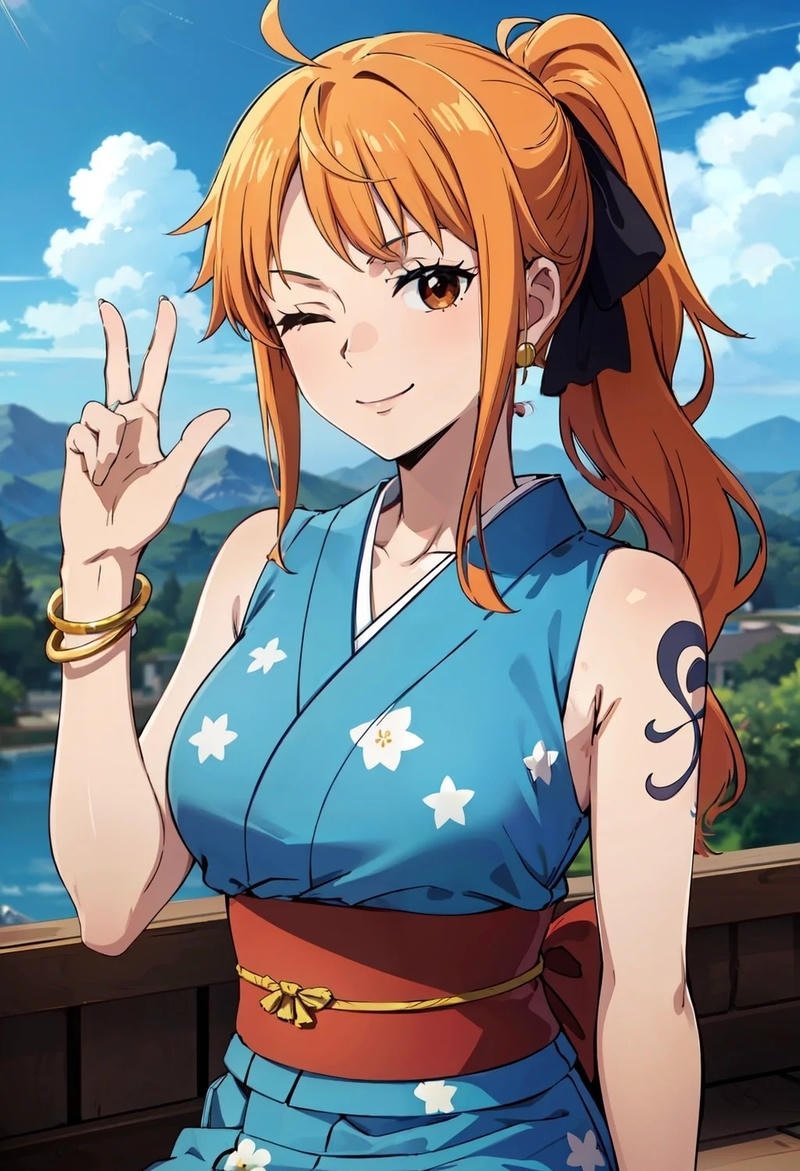 ảnh nami cá tính