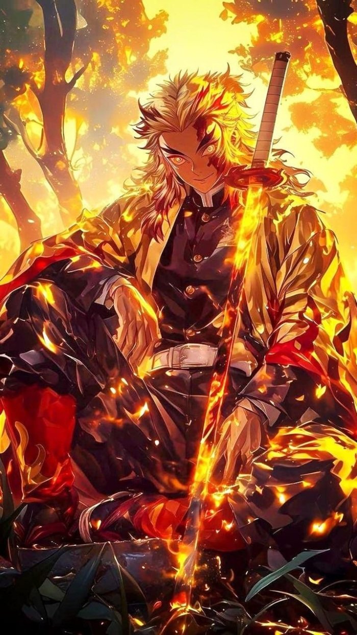 ảnh nền rengoku