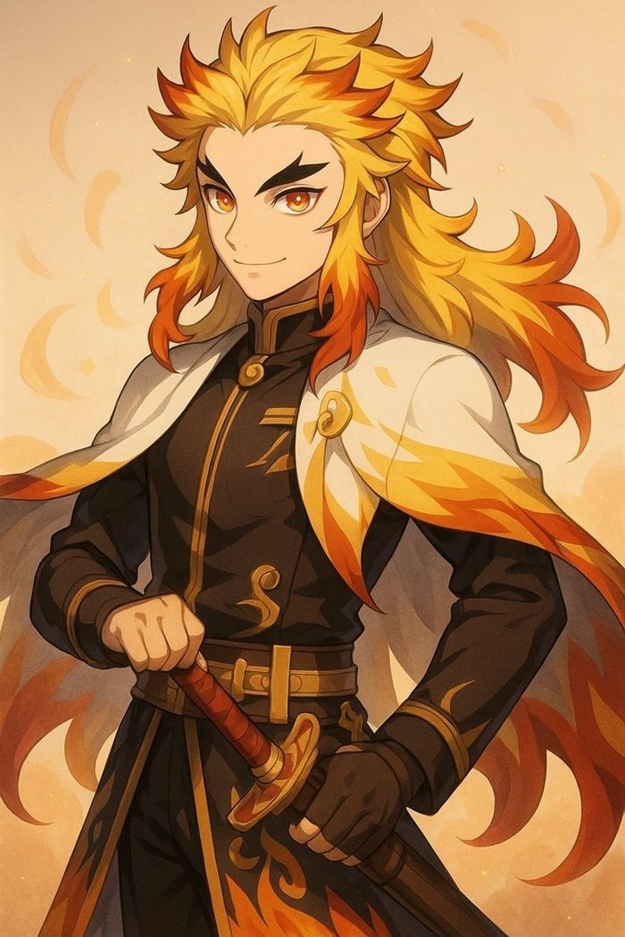 ảnh rengoku đẹp
