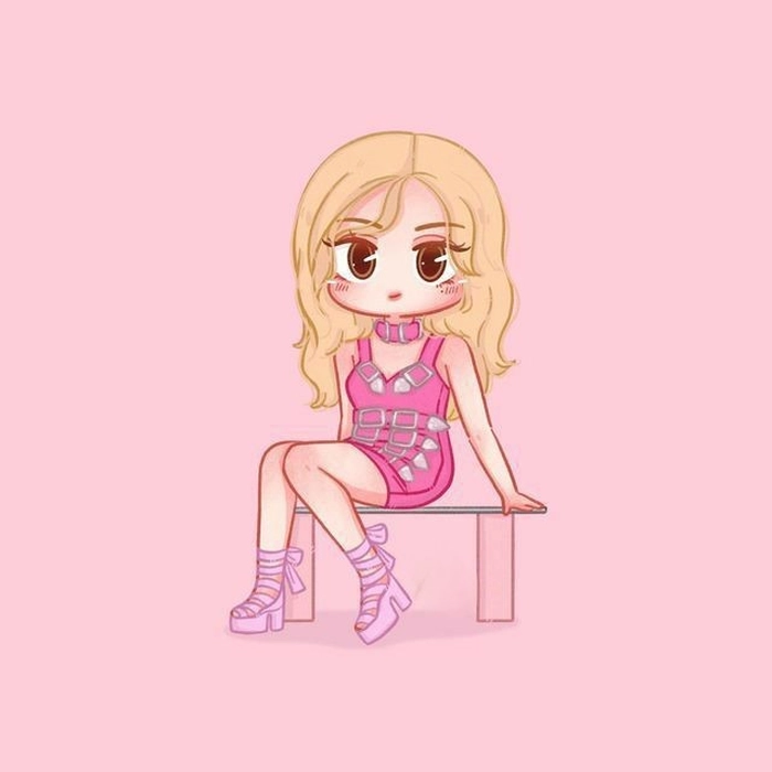 ảnh rose chibi dễ vẽ