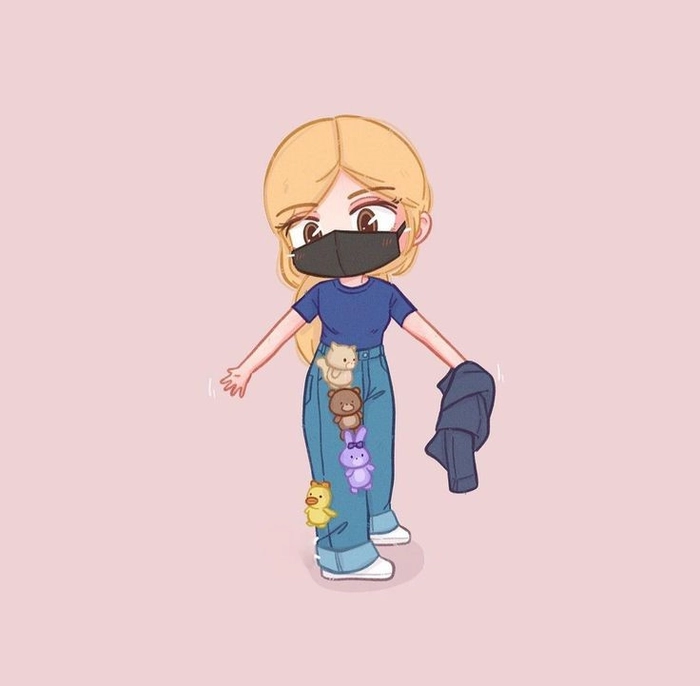 ảnh rose chibi đẹp