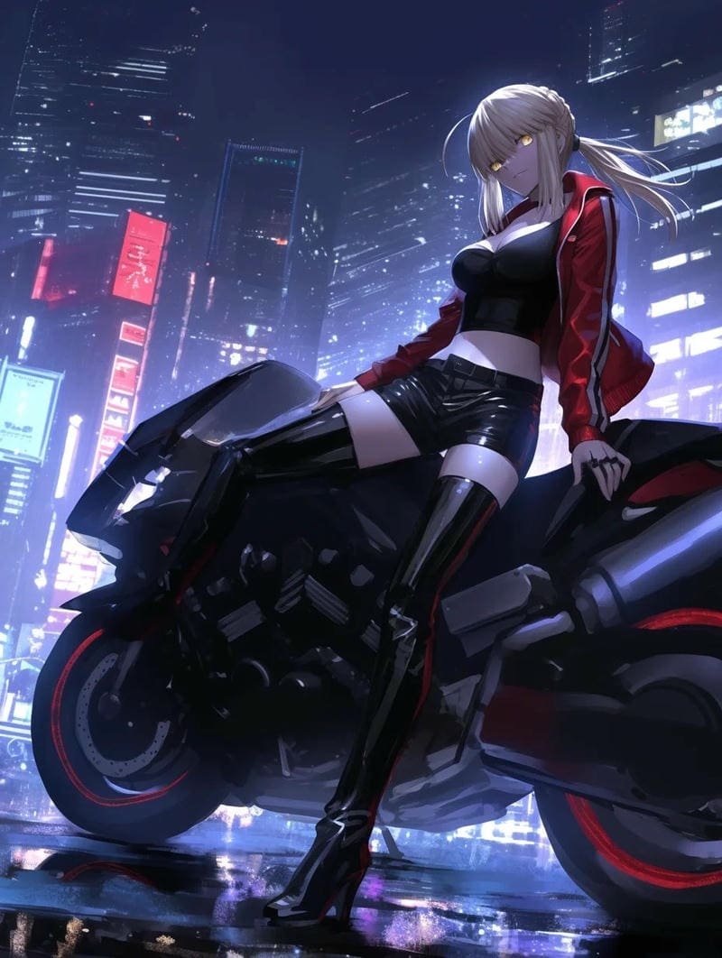 ảnh saber alter chiến đấu