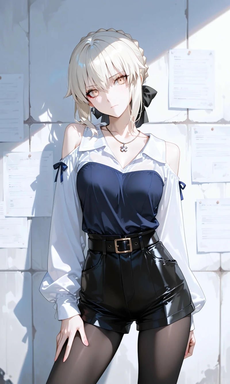 ảnh saber alter lạnh lùng
