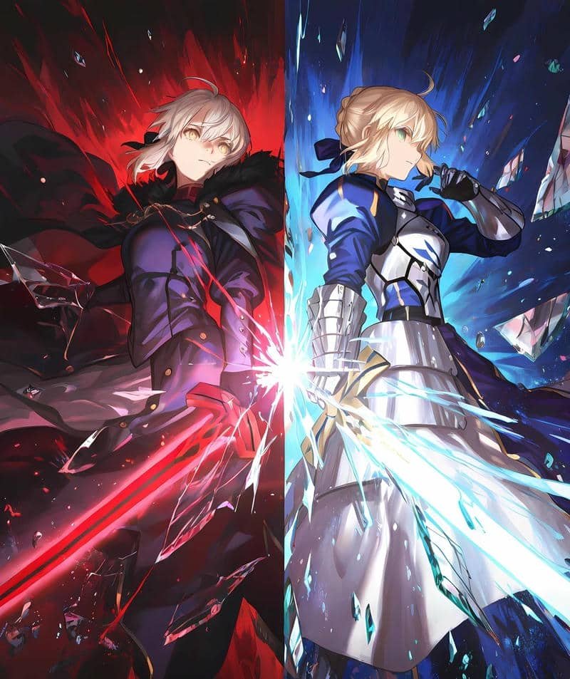 ảnh saber alter mạnh mẽ