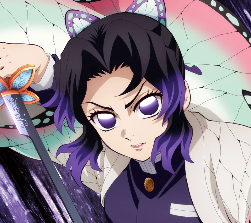 ảnh shinobu tức giận