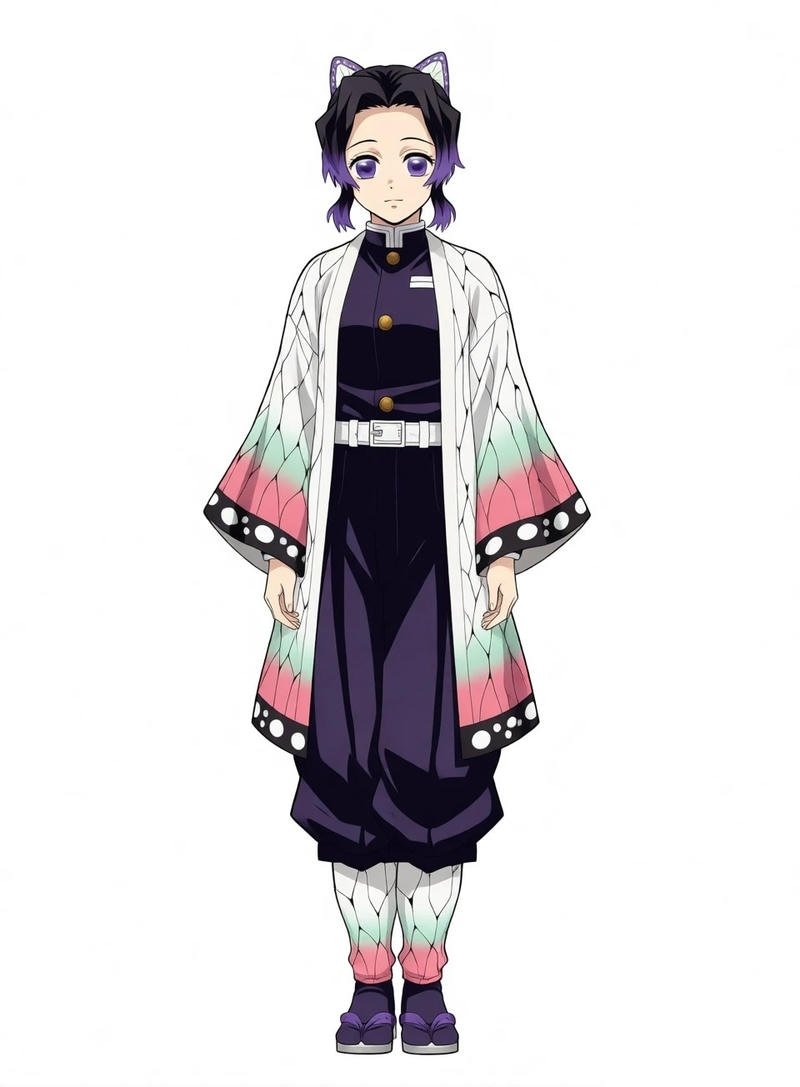 ảnh shinobu với đồng đội