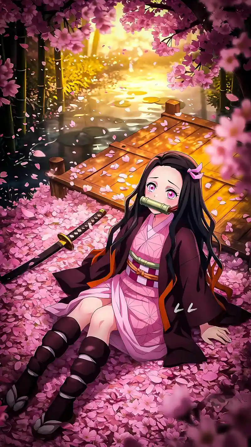 ảnh thanh gươm diệt quỷ cute