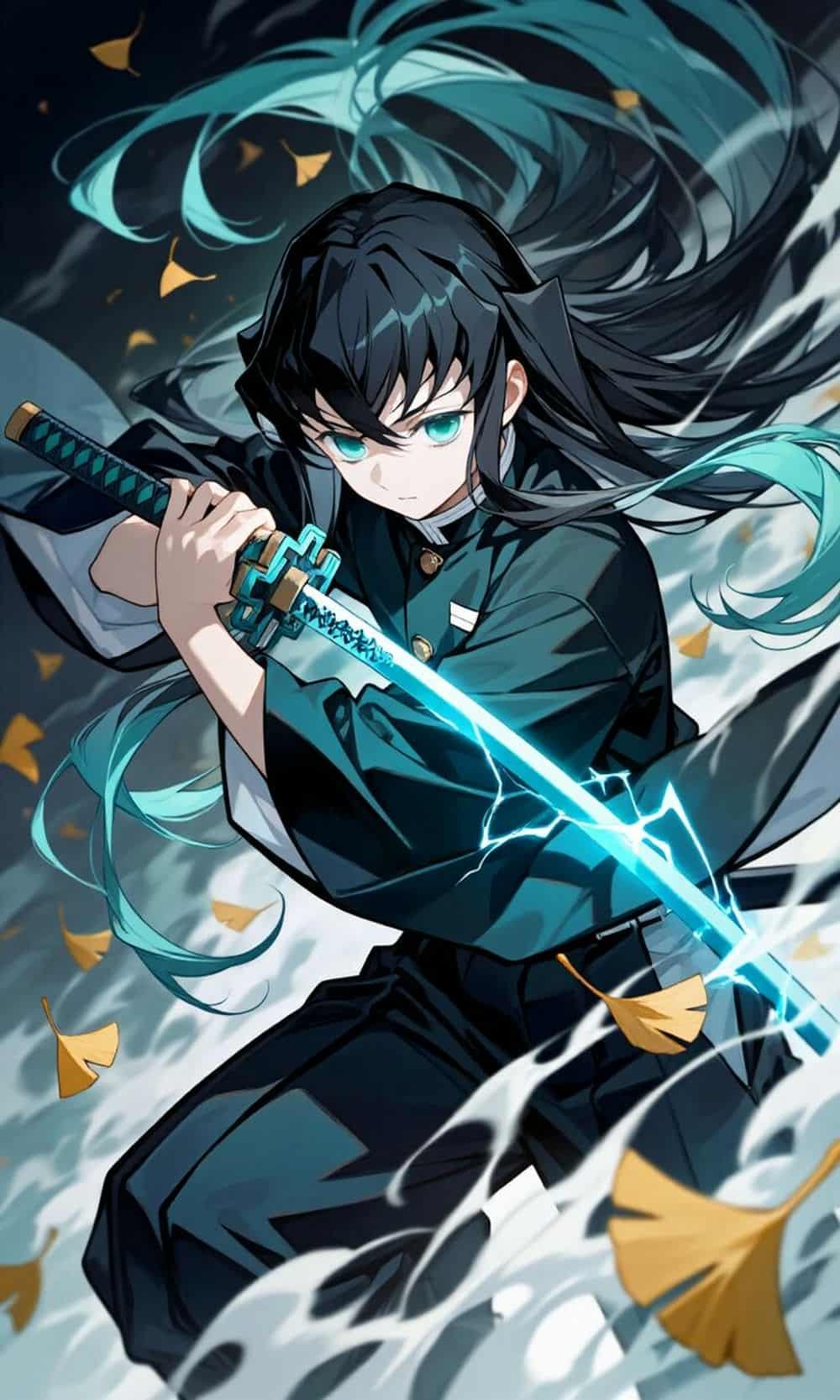 ảnh thanh gươm giữa đêm