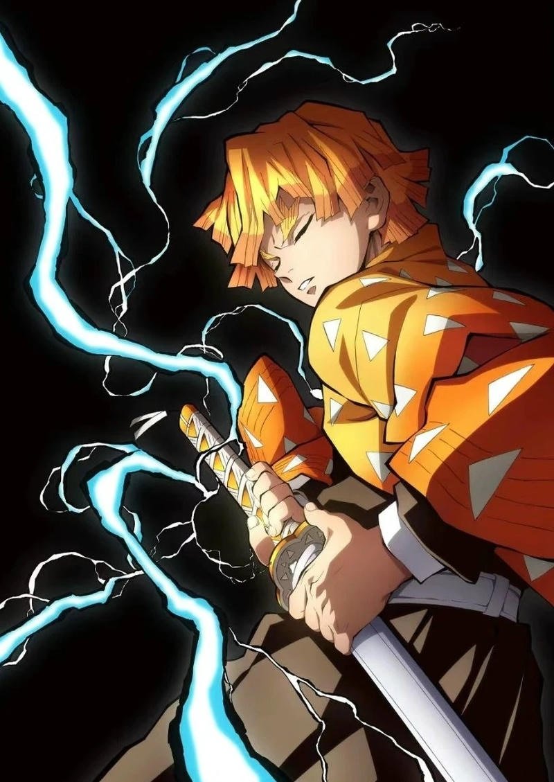 ảnh zenitsu trong trận chiến