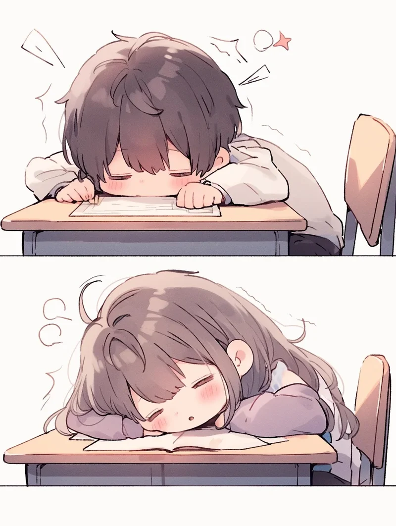anime chibi cặp đôi cute