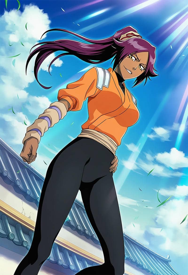 anime gái xinh quyến rũ