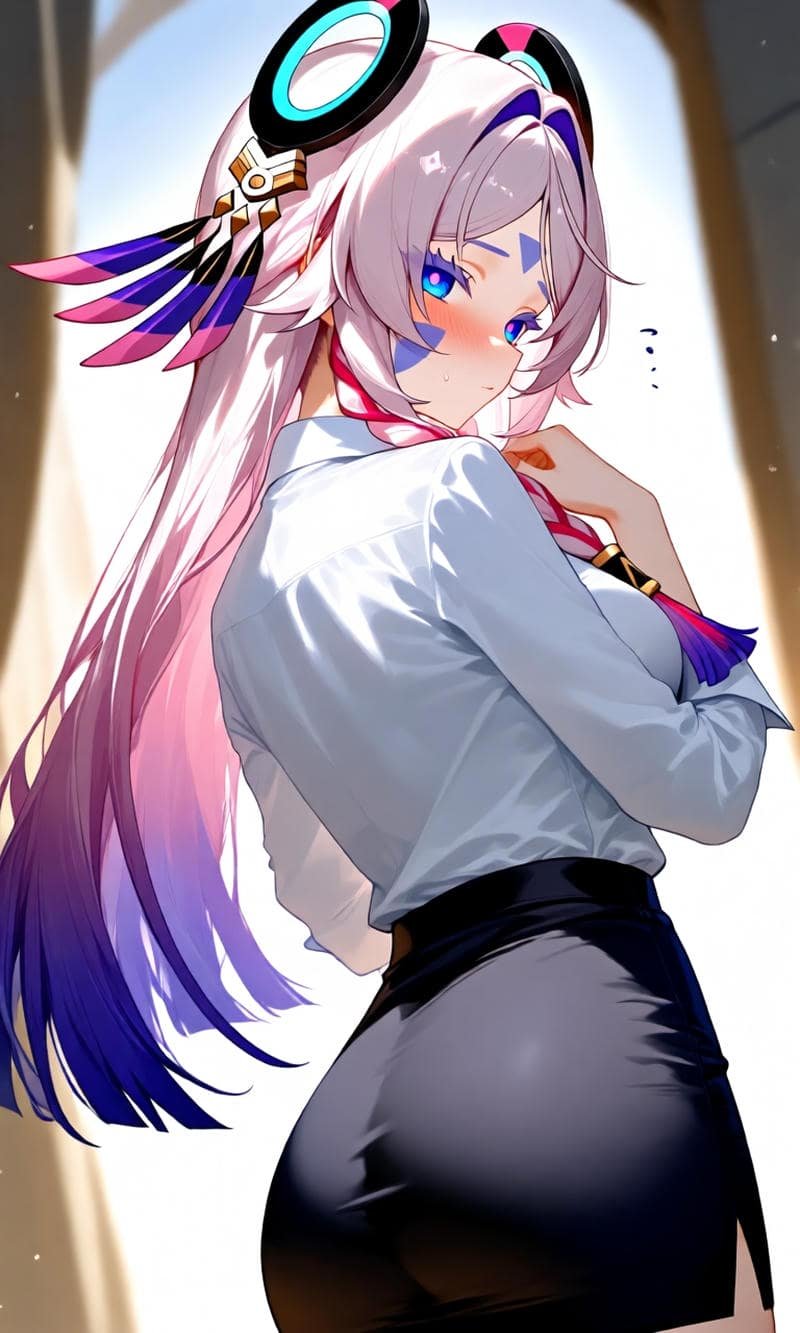 anime gái xinh selfie