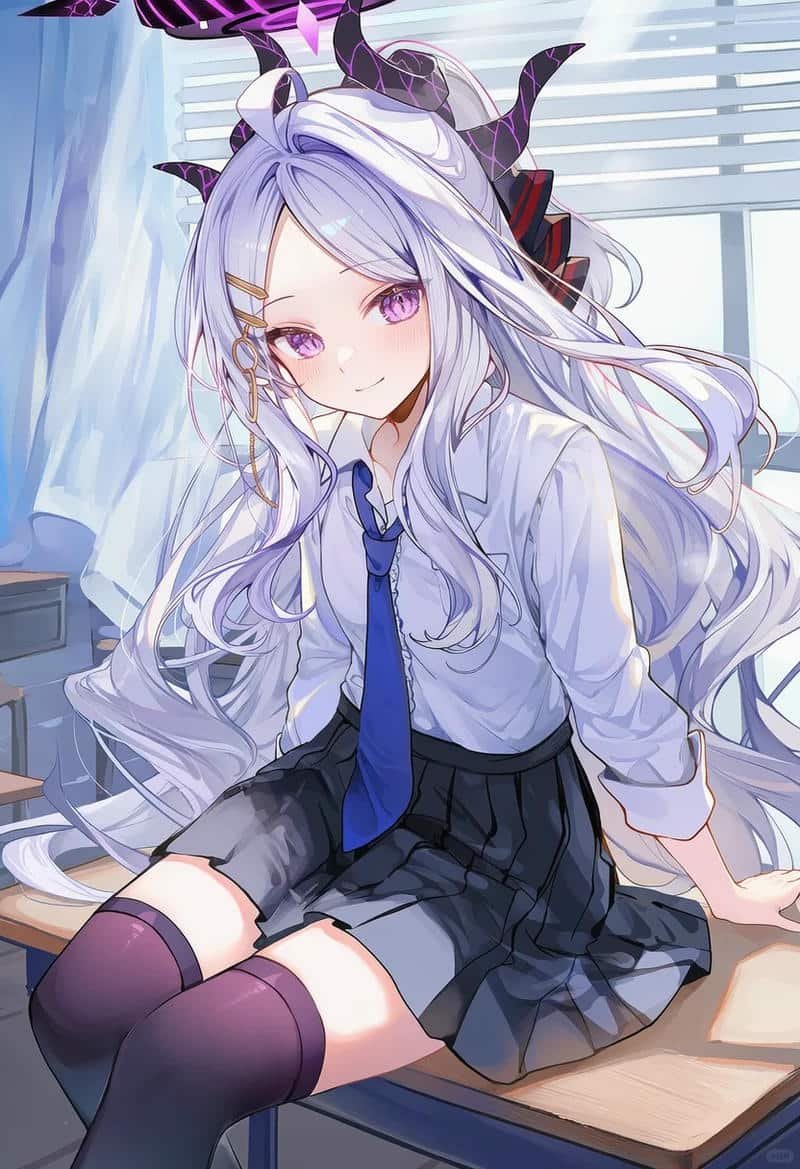 cô gái xinh đẹp anime