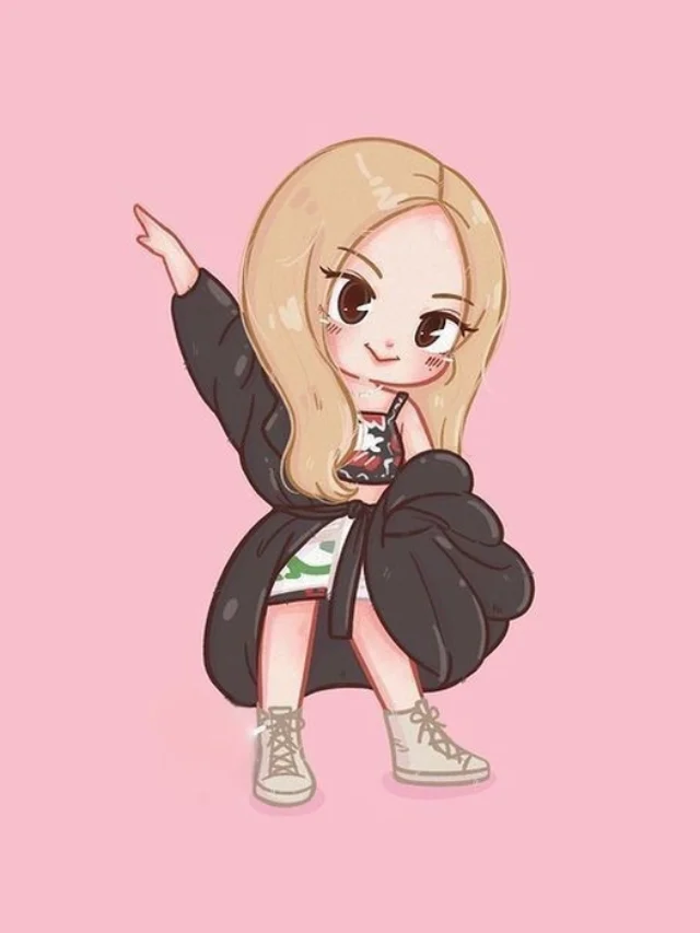 Trọn bộ 228+ ảnh Rose chibi nhí nhảnh đáng yêu dành cho fan
