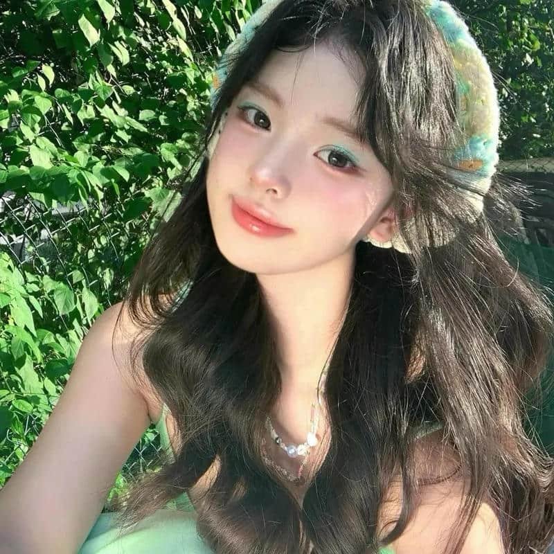 cute hình ảnh gái đẹp tóc dài