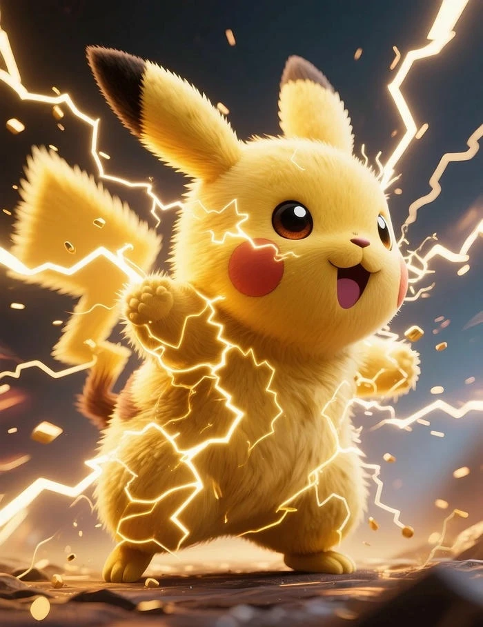 draw pikachu easy
