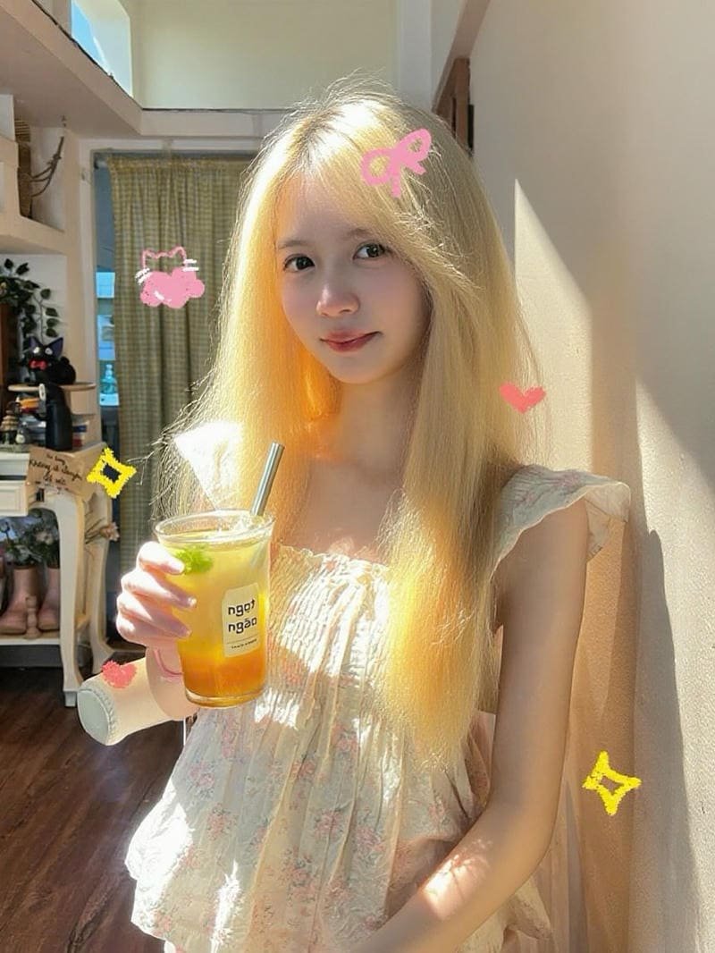 gái xinh 2008 tự tin