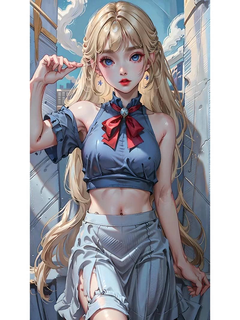 gái xinh anime đầy mê hoặc