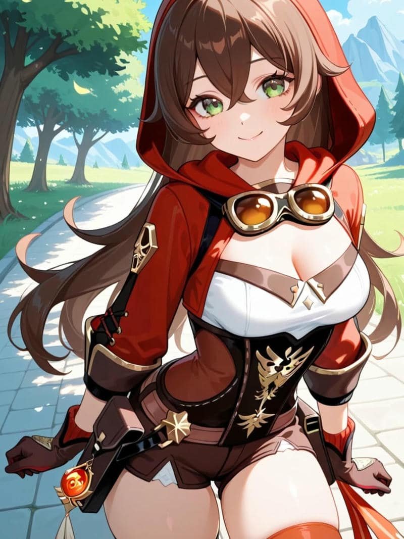 gái xinh anime hấp dẫn