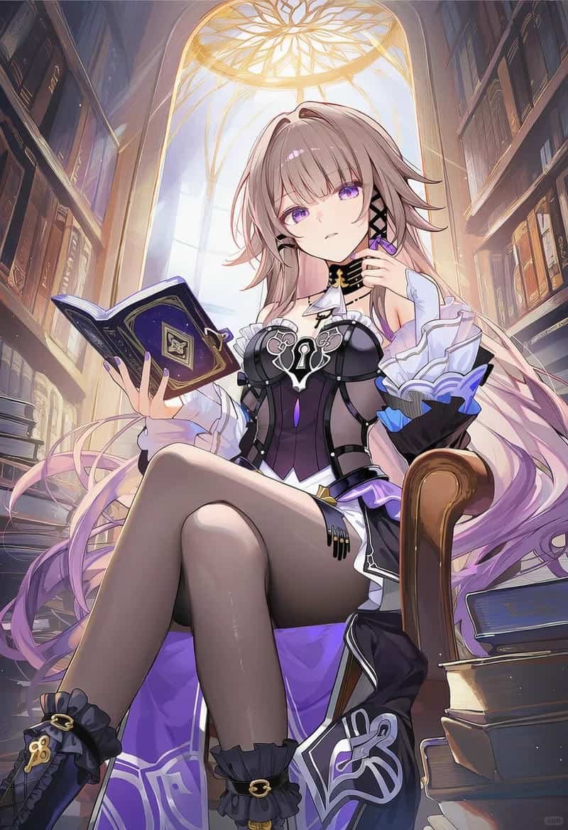 gái xinh anime ngầu