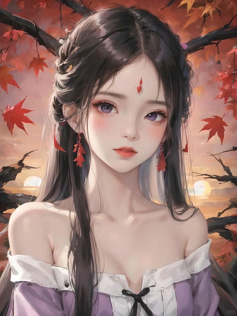 gái xinh anime ngọt ngào đáng yêu