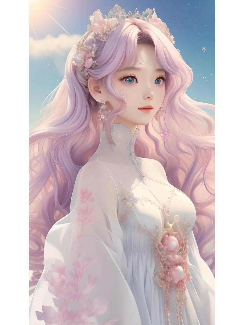 gái xinh anime thần thái