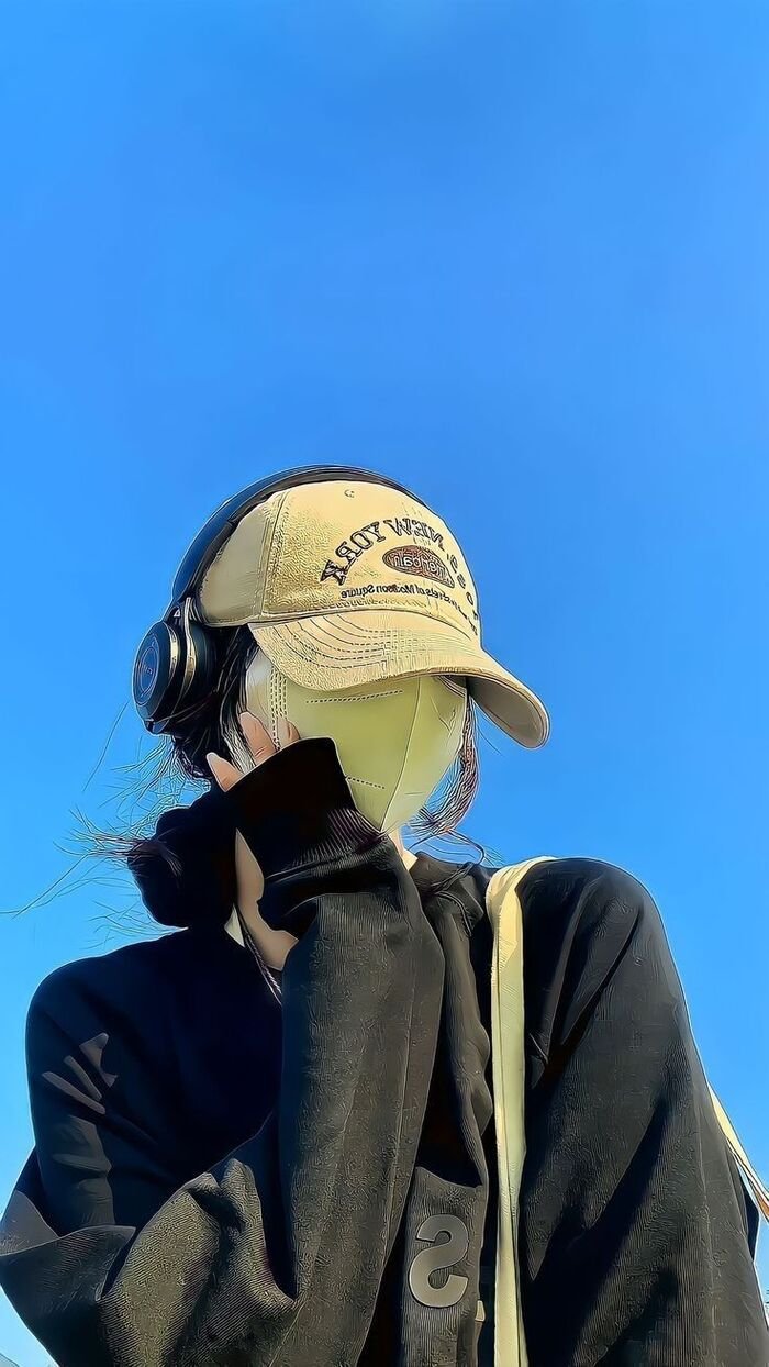 gái xinh che mặt cute đẹp full hd